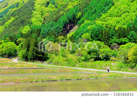 Rural landscape of Nagawa Town; Landscape of Shinshu; Nature of Shinshu Rural landscape of Nagawa Town; Landscape of Shinshu; Nature of Shinshu 138380852