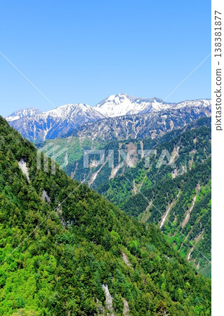 Kurobe Dam in May; Nature of Shinshu; Landscape of Shinshu; Scenery of Shinshu Kurobe Dam in May; Nature of Shinshu; Landscape of Shinshu; Scenery of Shinshu 138381877