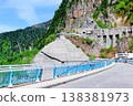 Kurobe Dam in May; Nature of Shinshu; Landscape of Shinshu; Scenery of Shinshu 138381973