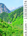 Kurobe Dam in May; Nature of Shinshu; Landscape of Shinshu; Scenery of Shinshu 138381974