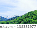 Kurobe Dam in May; Nature of Shinshu; Landscape of Shinshu; Scenery of Shinshu 138381977