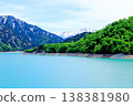 Kurobe Dam in May; Nature of Shinshu; Landscape of Shinshu; Scenery of Shinshu 138381980