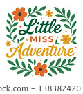 Little Miss Adventure - Design for Baby and Toddler T-Shirts and Gifts 138382420