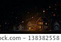 A smart city real estate analysis concept that integrates housing and data growth. 138382558