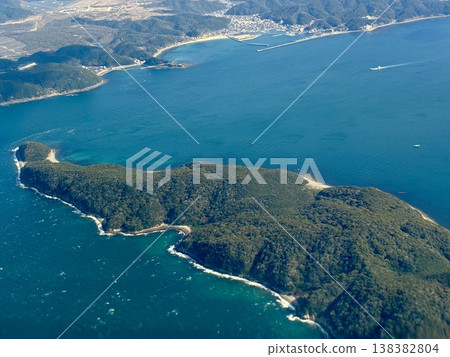 Above Tomogashima Island Above Tomogashima Island 138382804