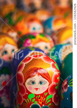 Colorful Russian Nesting Dolls The Market Colorful Russian Nesting Dolls The Market 138382926