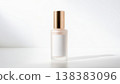 Luxury skincare bottles, white background 138383096