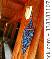 The bell rope of an old temple 138383107