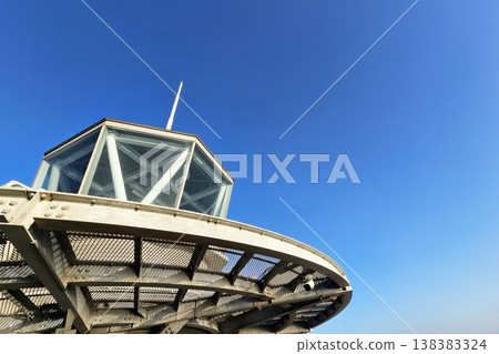 Top of the Enoshima Sea Candle, a famous observation tower in Fujisawa, Japan Top of the Enoshima Sea Candle, a famous observation tower in Fujisawa, Japan 138383324