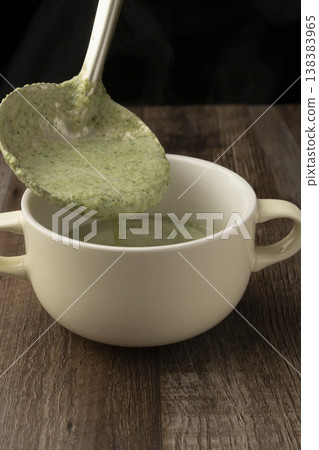 Steps to make broccoli potage Steps to make broccoli potage 138383965
