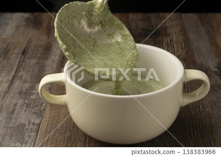 製作西蘭花濃湯的步驟 138383966