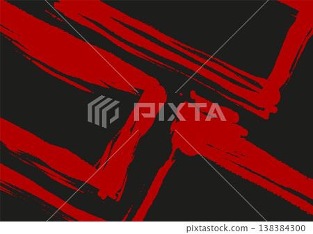 Black and red brush stroke grunge background 138384300