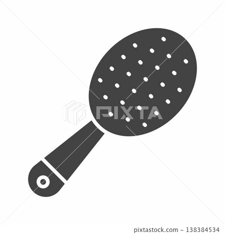 Grooming brush icon. Suitable for mobile apps, web apps and print media. 138384534