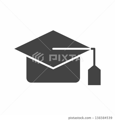 Graduation Cap icon. Suitable for mobile apps, web apps and print media. Graduation Cap icon. Suitable for mobile apps, web apps and print media. 138384539