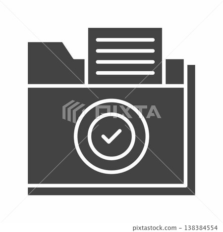 Folder icon vector image. Suitable for mobile application web application and print media. 138384554
