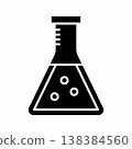 Flask icon vector image. Suitable for mobile application web application and print media. 138384560
