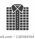 Flannel Shirt icon. Suitable for mobile apps, web apps and print media. 138384564