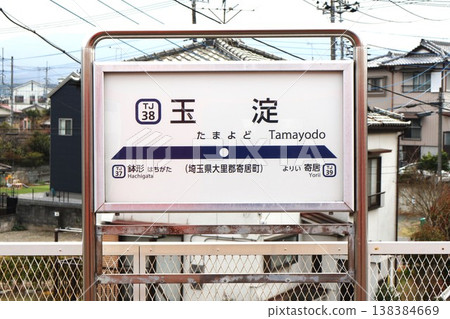 Tamayodo Station - Station name sign (Yorii, Yorii-machi, Osato-gun, Saitama Prefecture) Tamayodo Station - Station name sign (Yorii, Yorii-machi, Osato-gun, Saitama Prefecture) 138384669