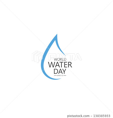 world water day logo design template world water day logo design template 138385933
