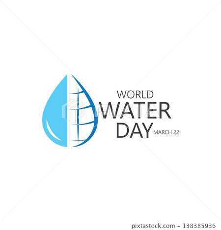 world water day logo design template world water day logo design template 138385936