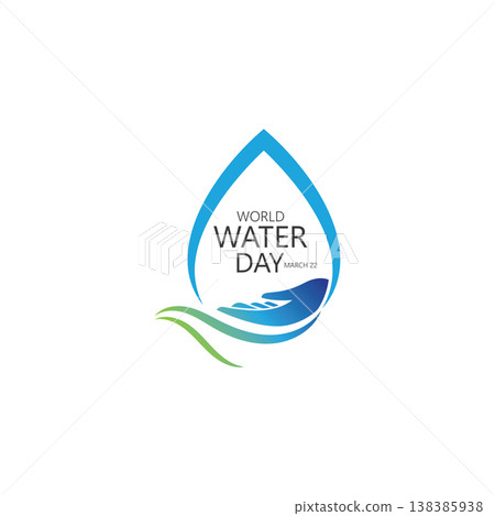world water day logo design template world water day logo design template 138385938