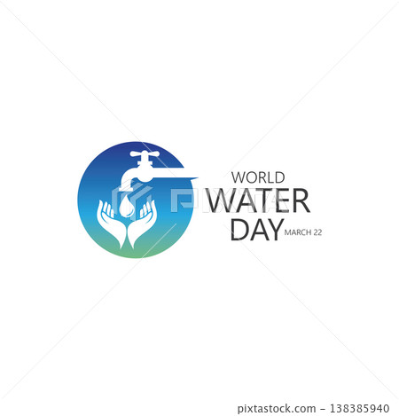 world water day logo design template world water day logo design template 138385940