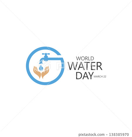 world water day logo design template world water day logo design template 138385970
