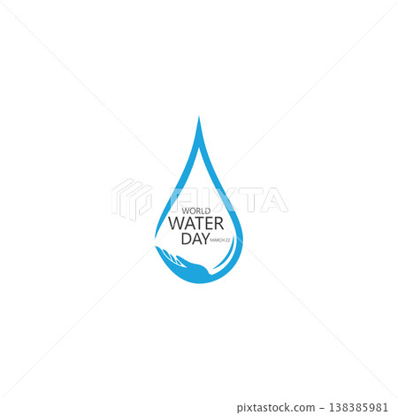world water day logo design template world water day logo design template 138385981