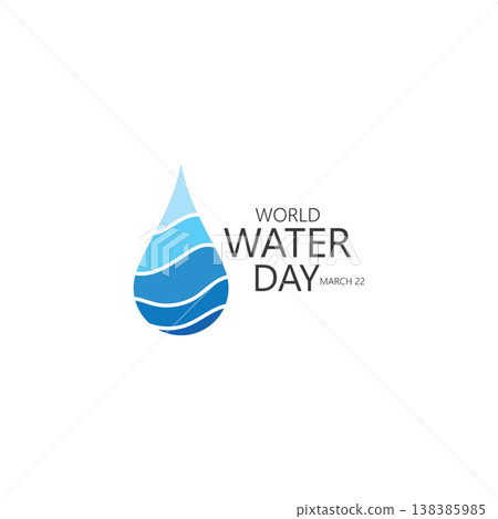 world water day logo design template world water day logo design template 138385985