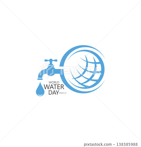 world water day logo design template world water day logo design template 138385988