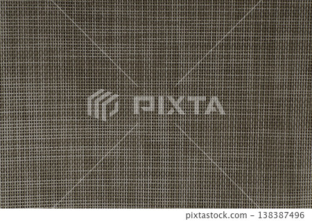detail of the plastic fabric weave on a chair 138387496