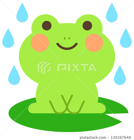 荷葉和青蛙 138387648