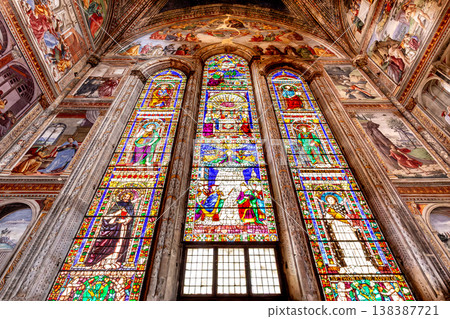Santa Maria novella church, Florence, Italy Santa Maria novella church, Florence, Italy 138387721