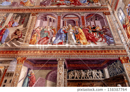 Santa Maria novella church, Florence, Italy 138387764
