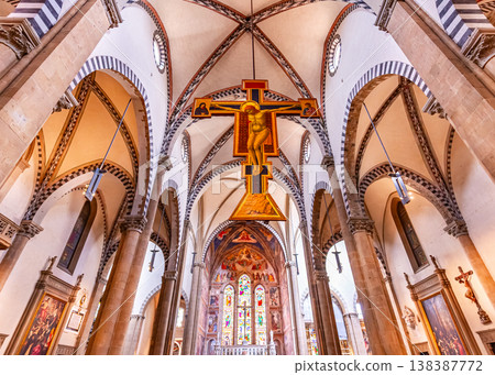 Santa Maria novella church, Florence, Italy Santa Maria novella church, Florence, Italy 138387772