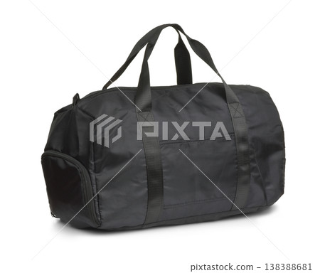 Black nylon sport bag Black nylon sport bag 138388681