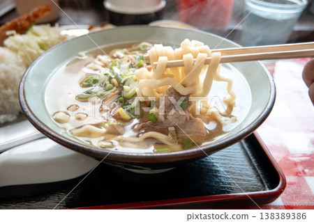 Okinawa Soba (鍄睄そば) - a local specialty. (Note: The Chinese characters "鍄睄" appear to be unrelated and likely represent a separate, incomplete sentence.) Okinawa Soba (鍄睄そば) - a local specialty. (Note: The Chinese characters "鍄睄" appear to be unrelated and likely represent a separate, incomplete sentence.) 138389386