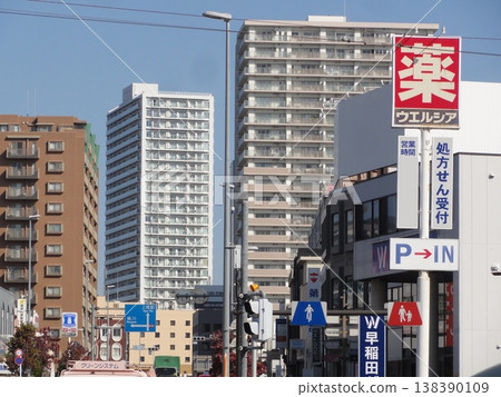 Ageo Station, East Exit, Nakasendo Road, Ageo-juku Ageo Station, East Exit, Nakasendo Road, Ageo-juku 138390109