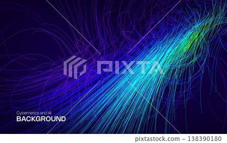 Digital technology ai abstract business blue background for future science and data banner concept. Network connection flow design for cyberspace and big data presentation. Digital technology ai abstract business blue background for future science and data banner concept. Network connection flow design for cyberspace and big data presentation. 138390180
