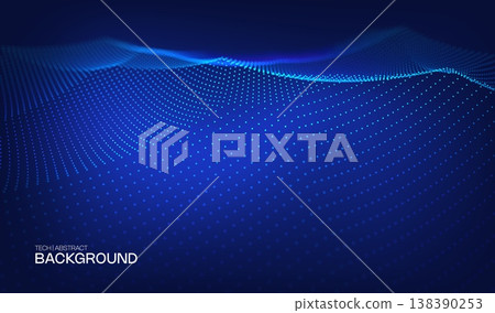 Abstract future ai background with blue big data and digital dots for tech and technology science presentation. Line cyber business network 3d backdrop. Connection graphic design. Abstract future ai background with blue big data and digital dots for tech and technology science presentation. Line cyber business network 3d backdrop. Connection graphic design. 138390253