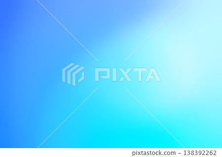 Vibrant blue and turquoise color gradient abstract background. 138392262