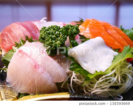 Assorted sashimi Assorted sashimi 138393669
