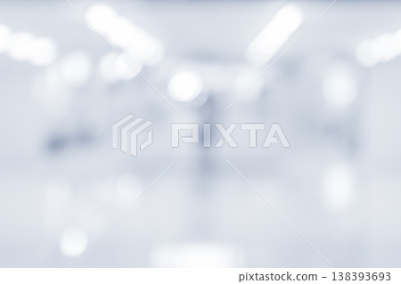 Abstract Blurred White Interior Background with Soft Light Bokeh Abstract Blurred White Interior Background with Soft Light Bokeh 138393693