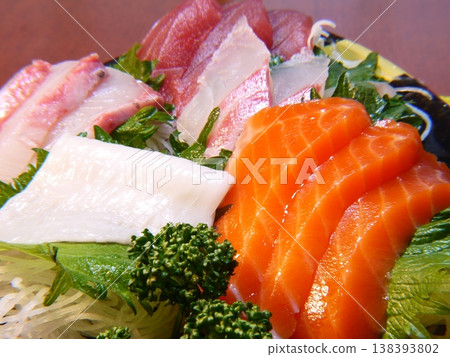 Assorted sashimi Assorted sashimi 138393802