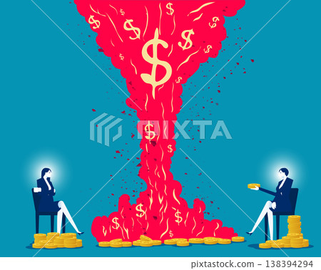 Money Burn. A large amount of money was burned and destroyed in the fire. Money Burn. A large amount of money was burned and destroyed in the fire. 138394294