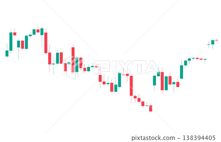Bullish candlestick chart uptrend stock market growth crypto trading vector illustration isolated Bullish candlestick chart uptrend stock market growth crypto trading vector illustration isolated 138394405