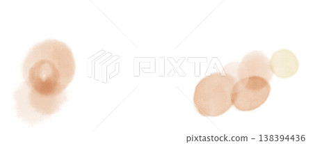 Orange watercolor polka dot blurred soft line banner texture material Orange watercolor polka dot blurred soft line banner texture material 138394436