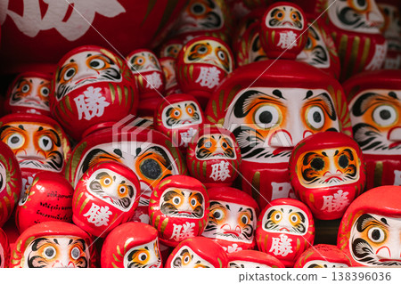 Daruma dolls in Katsuo Ji temple 138396036