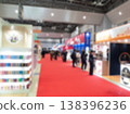 International exhibition hall, international trade fair, event venue, trade fair, colorful booths 138396236