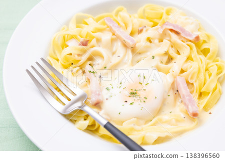 Delicious carbonara Delicious carbonara 138396560